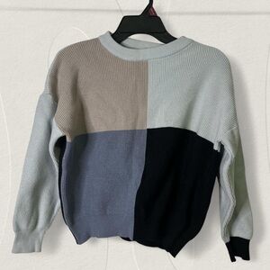 Color Block Women's Sweater